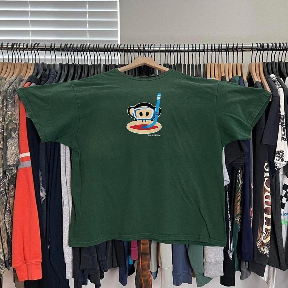 Green Paul Frank Monkey Tee 2